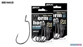 Luoi cau moi mem BKK Worm Hook 9003CD