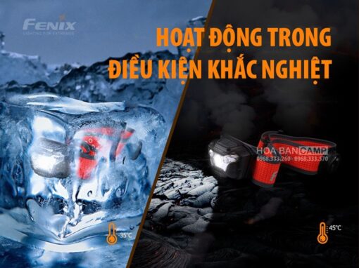 Den pin deo dau Fenix HL18R-T - 500 Lumens