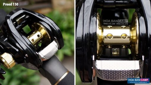 May cau ngang Daiwa Preed 150