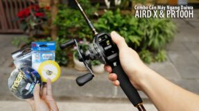 Combo Can May Ngang Daiwa AIRD X PR100H