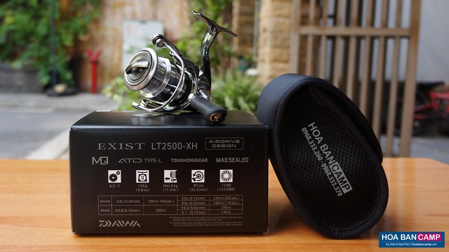 May cau doc Daiwa 22 Exist LT