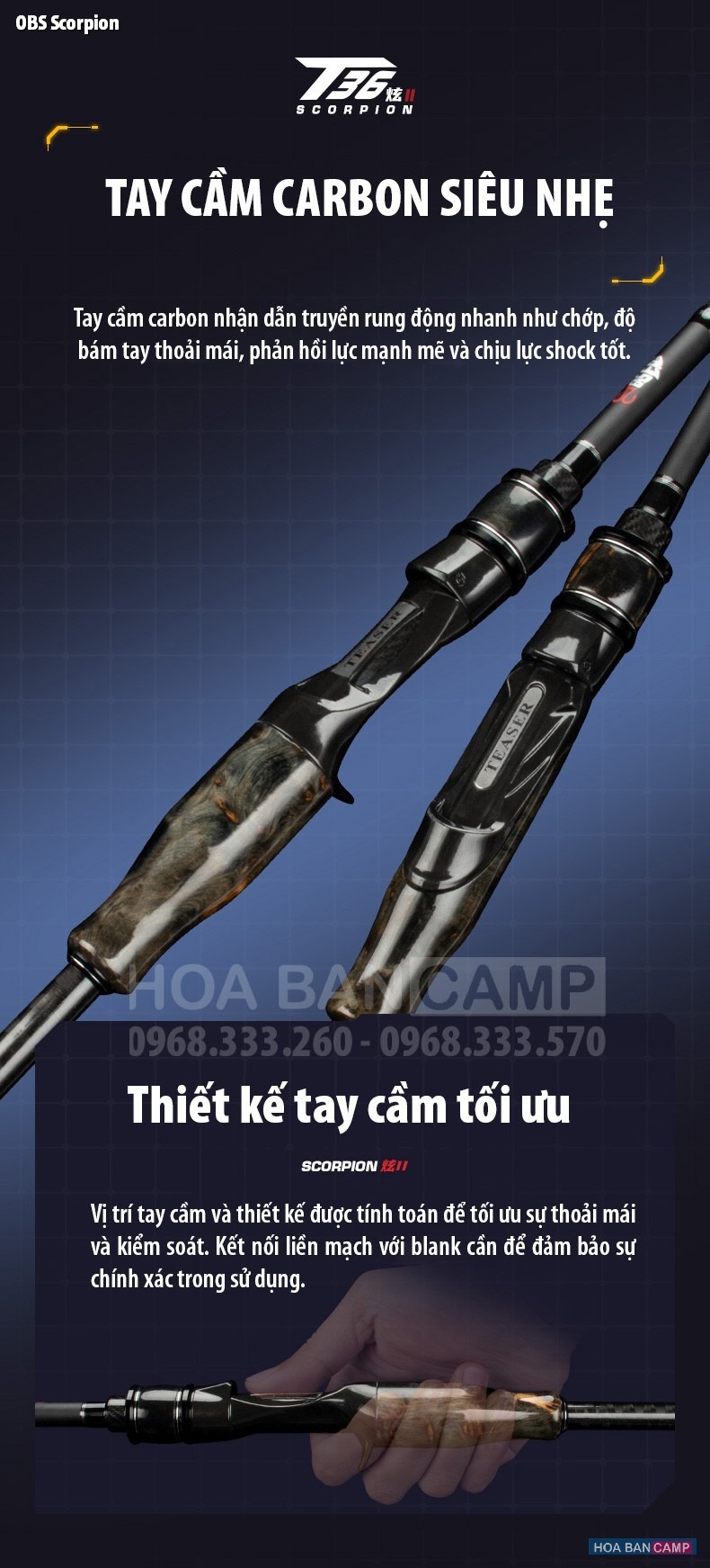 Can Lure OBS Teaser Scorpion 2 khuc