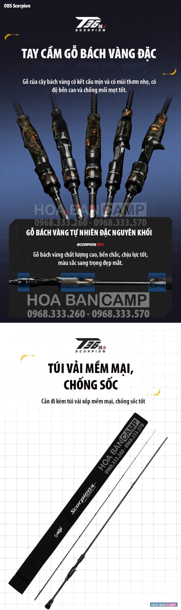 Can Lure OBS Teaser Scorpion 2 khuc