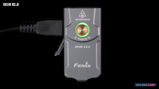 Den pin moc khoa Fenix E03R V2 500 Lumens