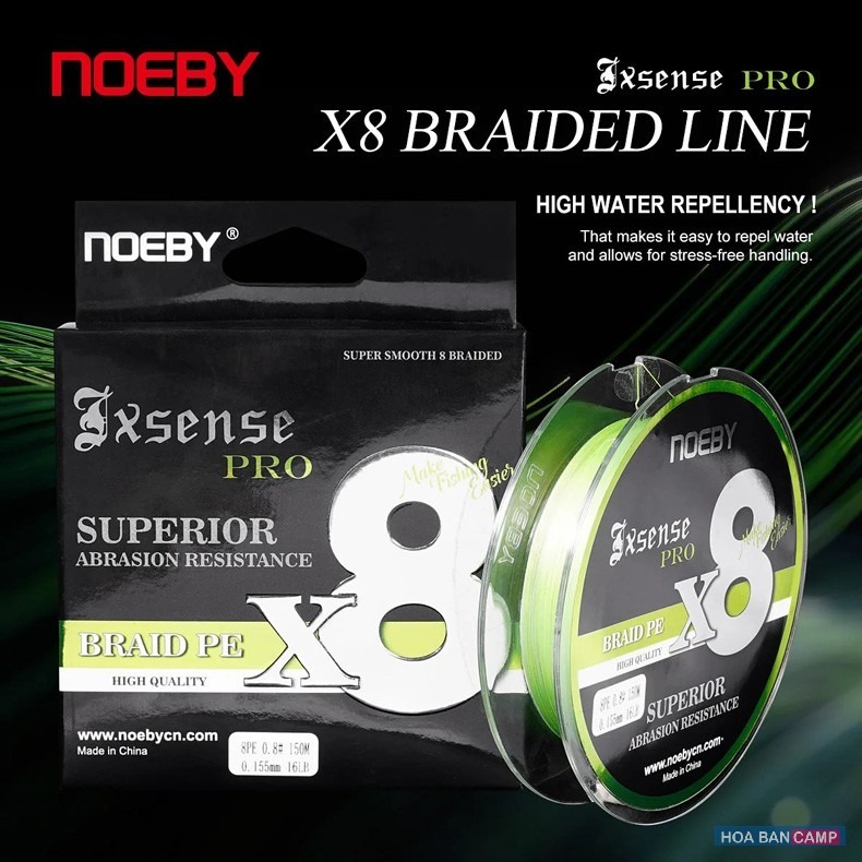 Dây Dù Noeby Exsense Pro X8 | 150m