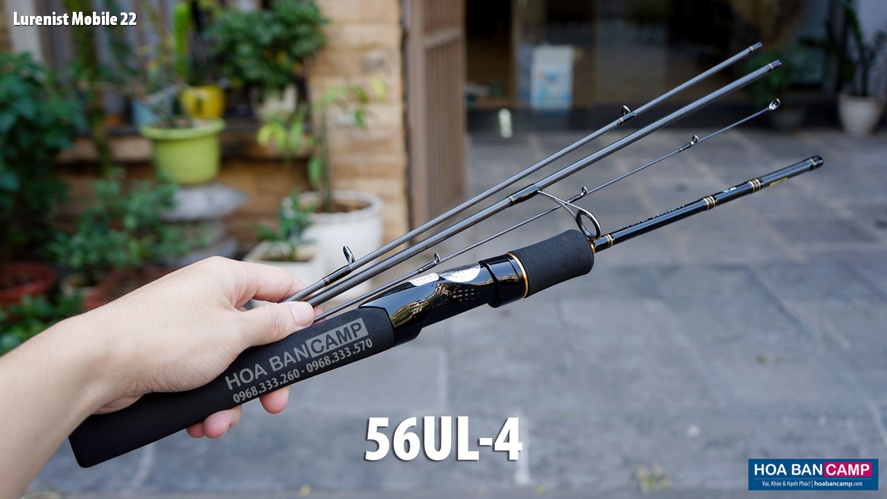 Cần Lure Daiwa Lurenist Mobile 22 | 4 Khúc