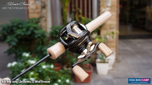 Máy Câu Ngang Daiwa 22 Silver Creek Air TW Stream Custom