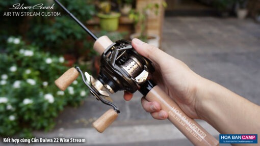 Máy Câu Ngang Daiwa 22 Silver Creek Air TW Stream Custom