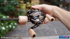 Máy Câu Ngang Daiwa 22 Silver Creek Air TW Stream Custom