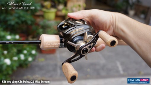 Máy Câu Ngang Daiwa 22 Silver Creek Air TW Stream Custom