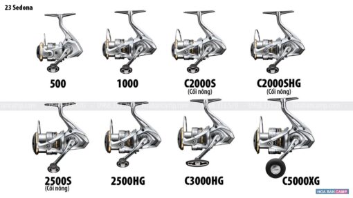 Máy Câu Dọc Shimano 23 Sedona