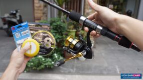 Combo | Cần Máy Dọc Daiwa Laguna