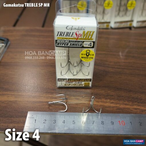 Gamakatsu TREBLE SP MH HYPERSHIELD hook size 4