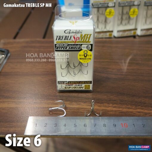 Gamakatsu TREBLE SP MH HYPERSHIELD hook size 6