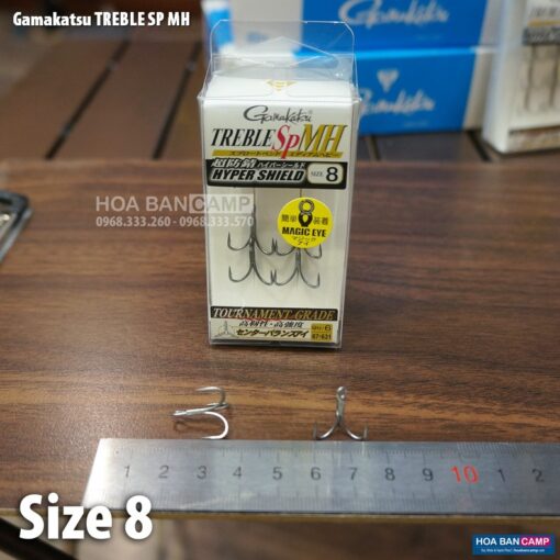 Gamakatsu TREBLE SP MH HYPERSHIELD hook size 8