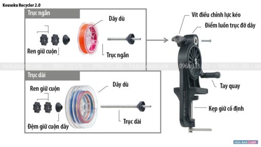 Dung cu vao day Vào Dây Daichi Seiko Kousoku Recycler 2c0
