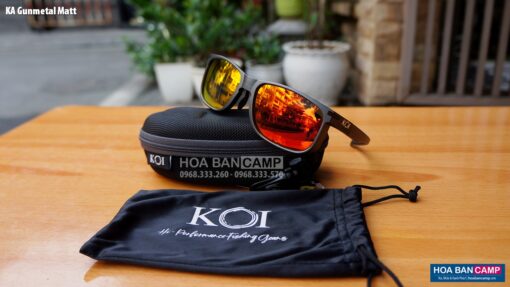 Kính Thể Thao Phân Cực Polarized KOI KA Gunmetal Matt