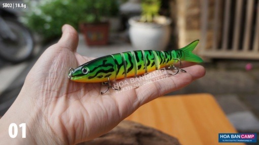 Moi Lure Swimbait SB02 18g8-14cm