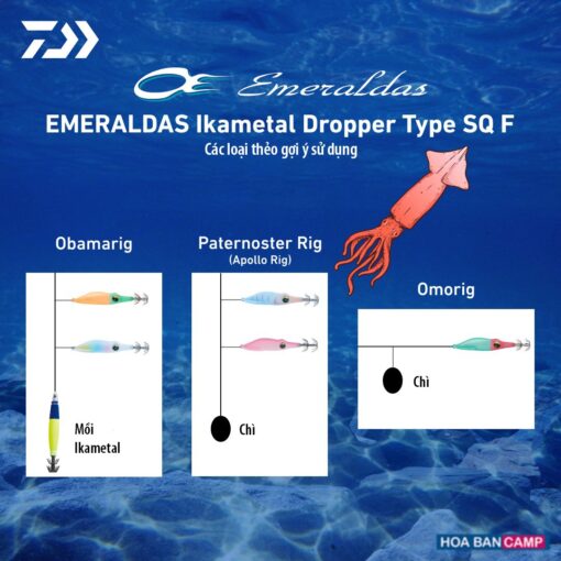 Daiwa Emeraldas Ikametal Dropper Type-SQ