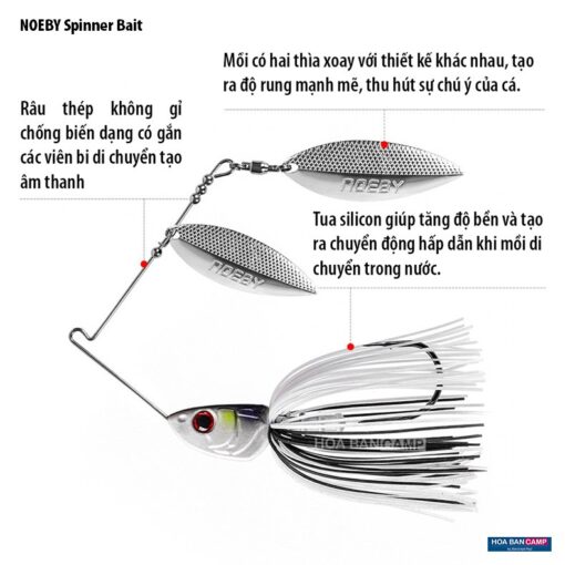 Moi Lure NOEBY Spinner Bait 14g