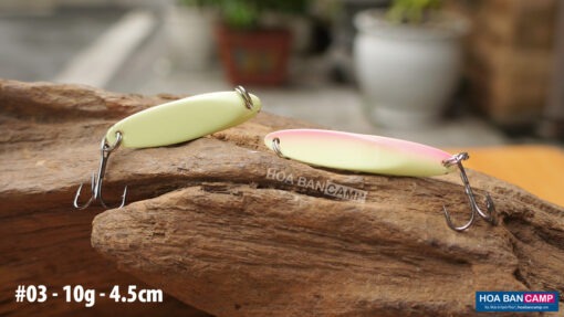 Mồi Thìa Spoon Câu Cá Hoàng Đế, Chày, Pami…| 7-10-14g