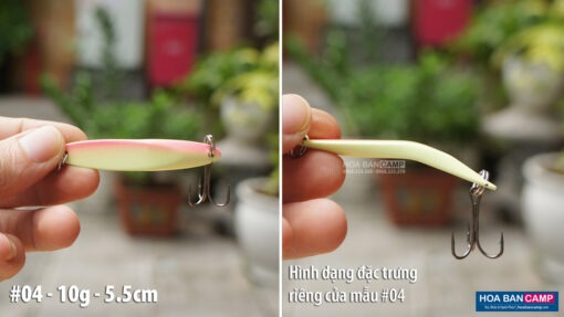 Mồi Thìa Spoon Câu Cá Hoàng Đế, Chày, Pami…| 7-10-14g