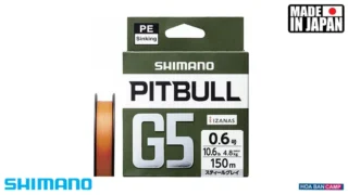 Dây Dù Shimano Pitbull G5 | Made in Japan