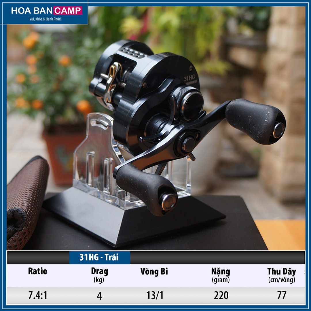 Máy Câu Ngang Shimano Calcutta Conquest Shallow Edition | 2024