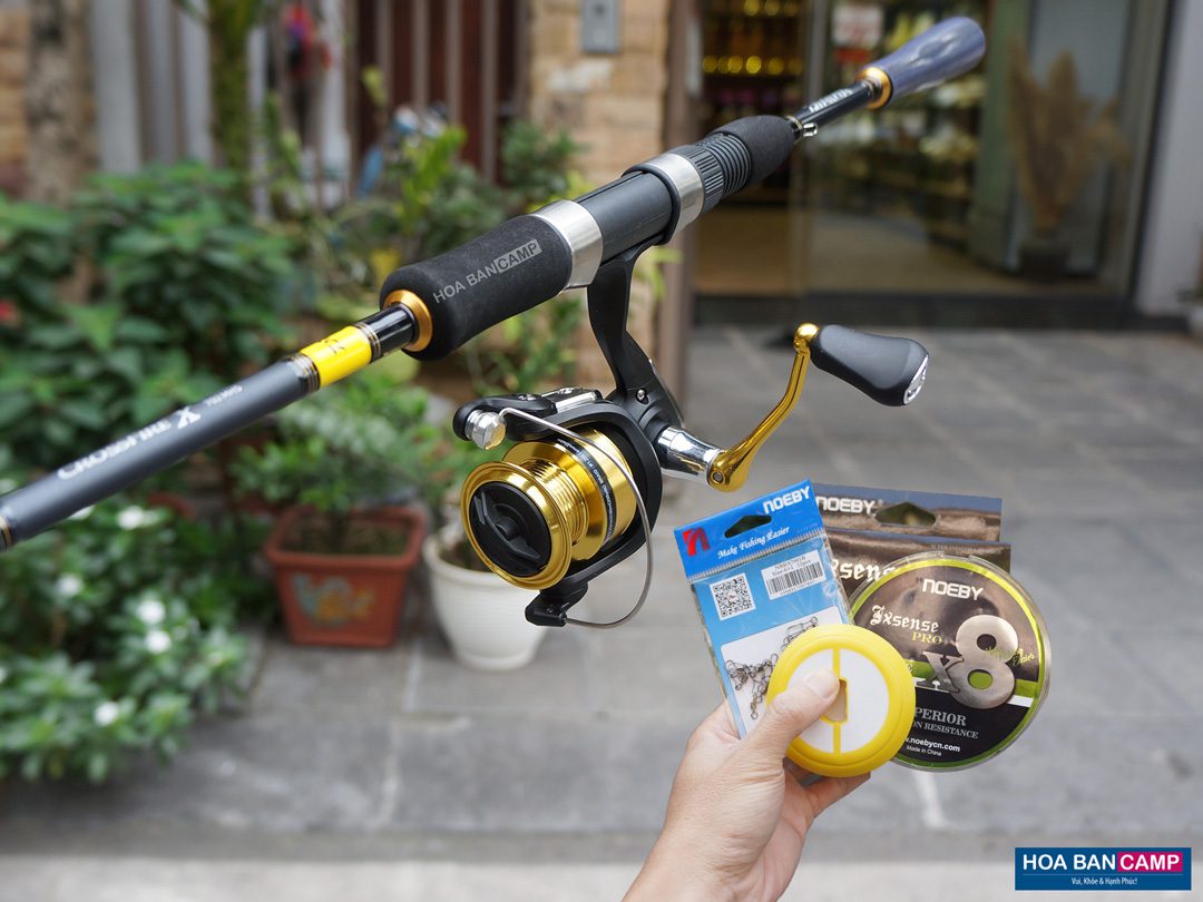 Combo | Cần Máy Dọc Daiwa Crossfire-X