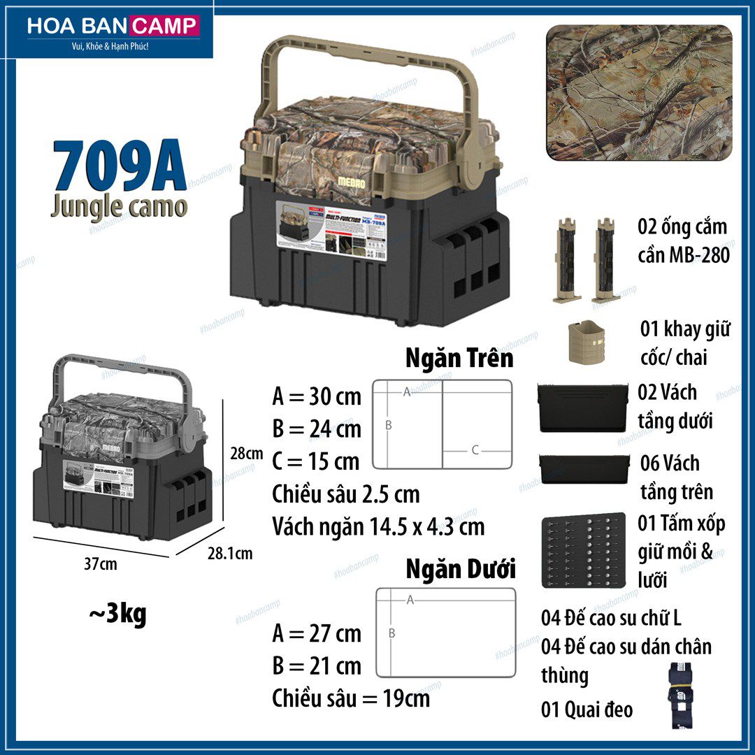 Thung MEBAO Camo Design MB705-707-709AB