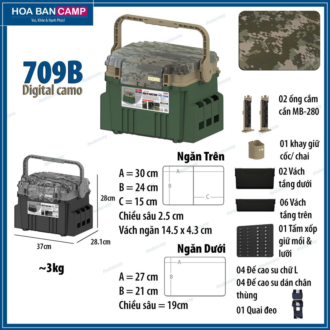 Thung MEBAO Camo Design MB705-707-709AB