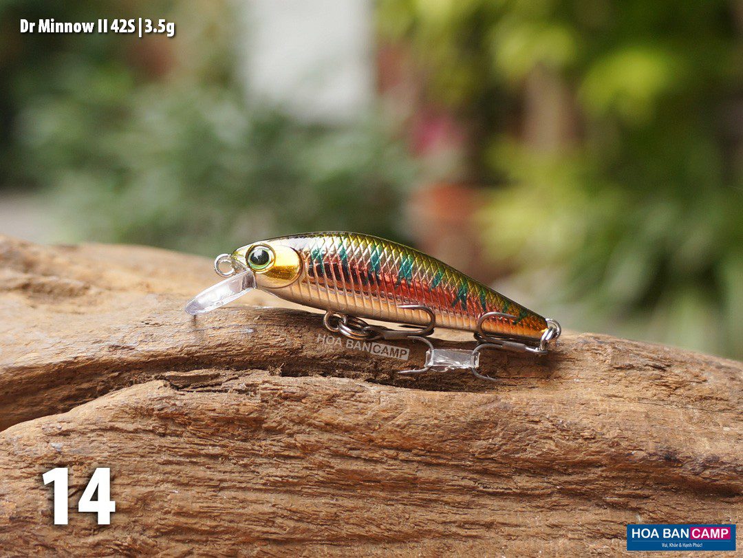 Moi Lure UL Daiwa Dr Minnow II 42S 3g5