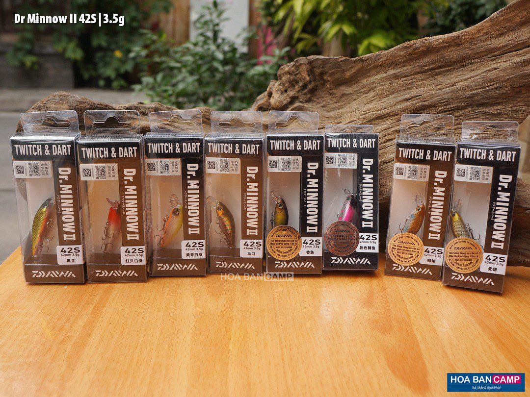 Moi Lure UL Daiwa Dr Minnow II 42S 3g5