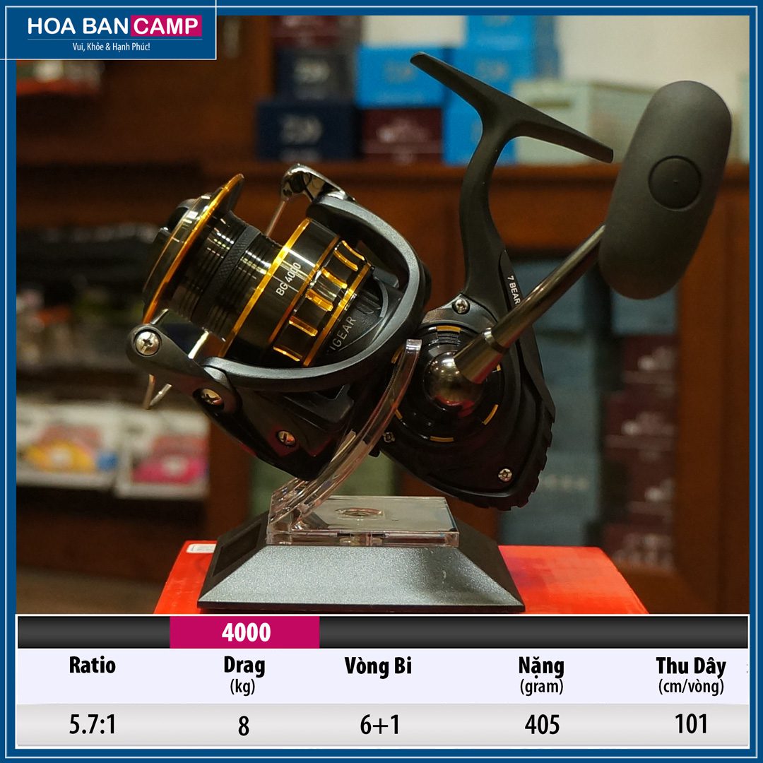 Máy Câu Dọc Daiwa BG