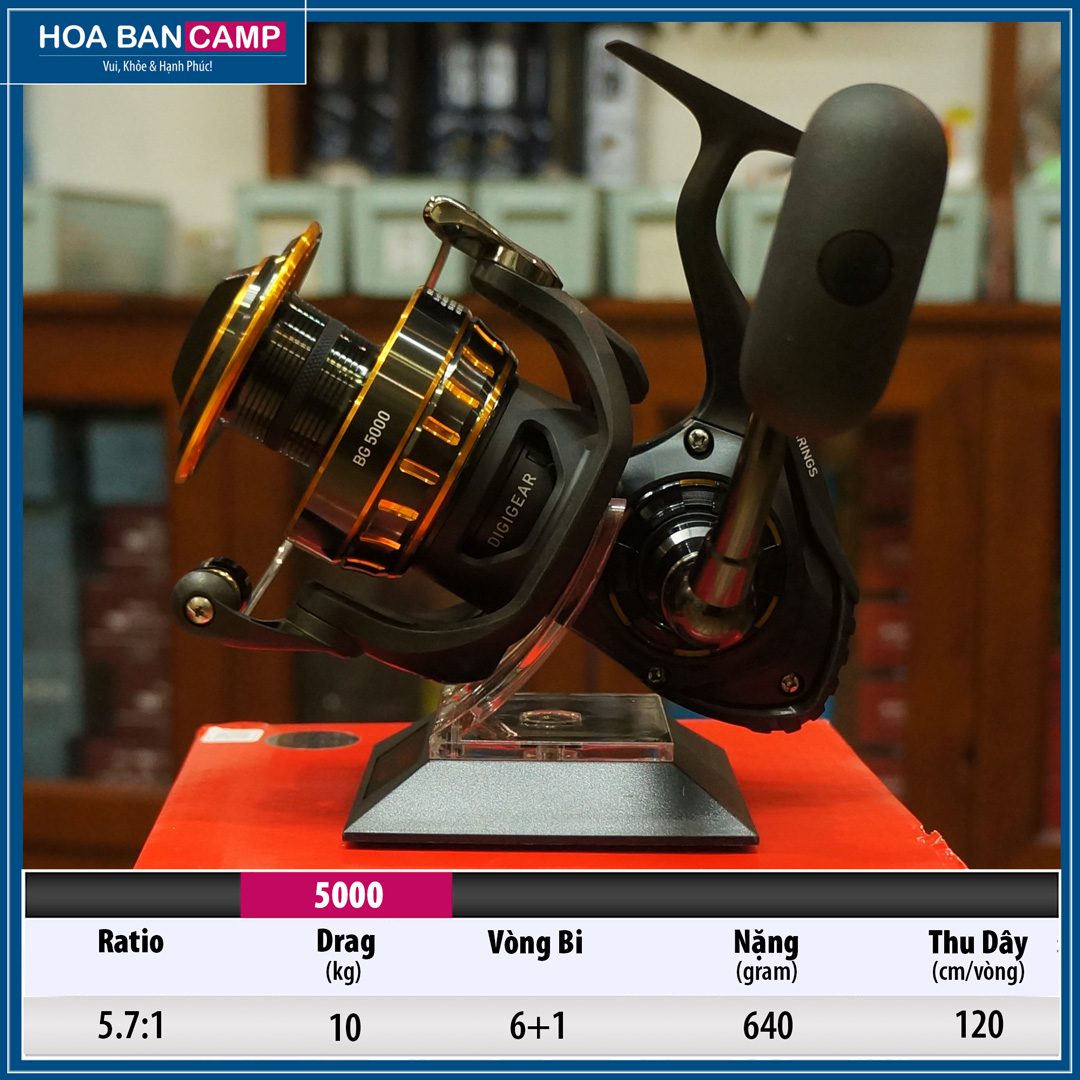 Máy Câu Dọc Daiwa BG