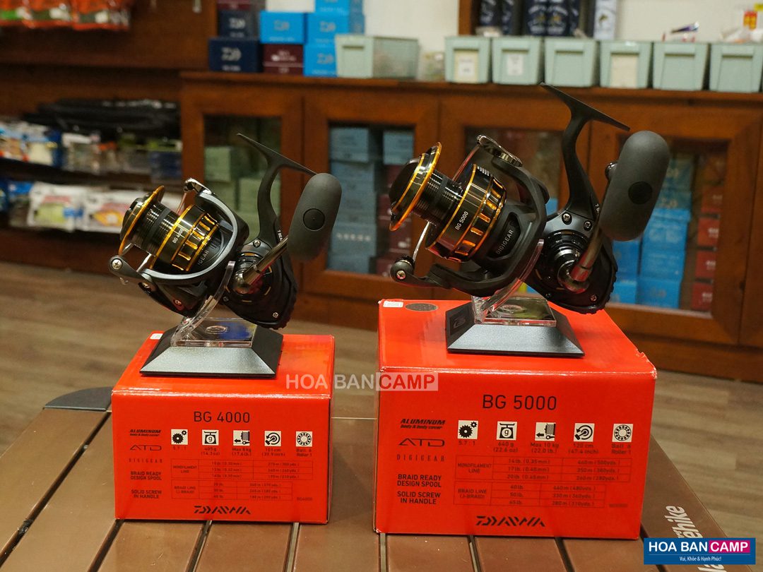 Máy Câu Dọc Daiwa BG