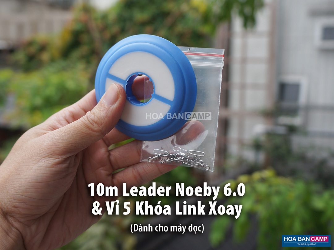Combo Dây Leader NOEBY Infinite 10m & Khóa Link