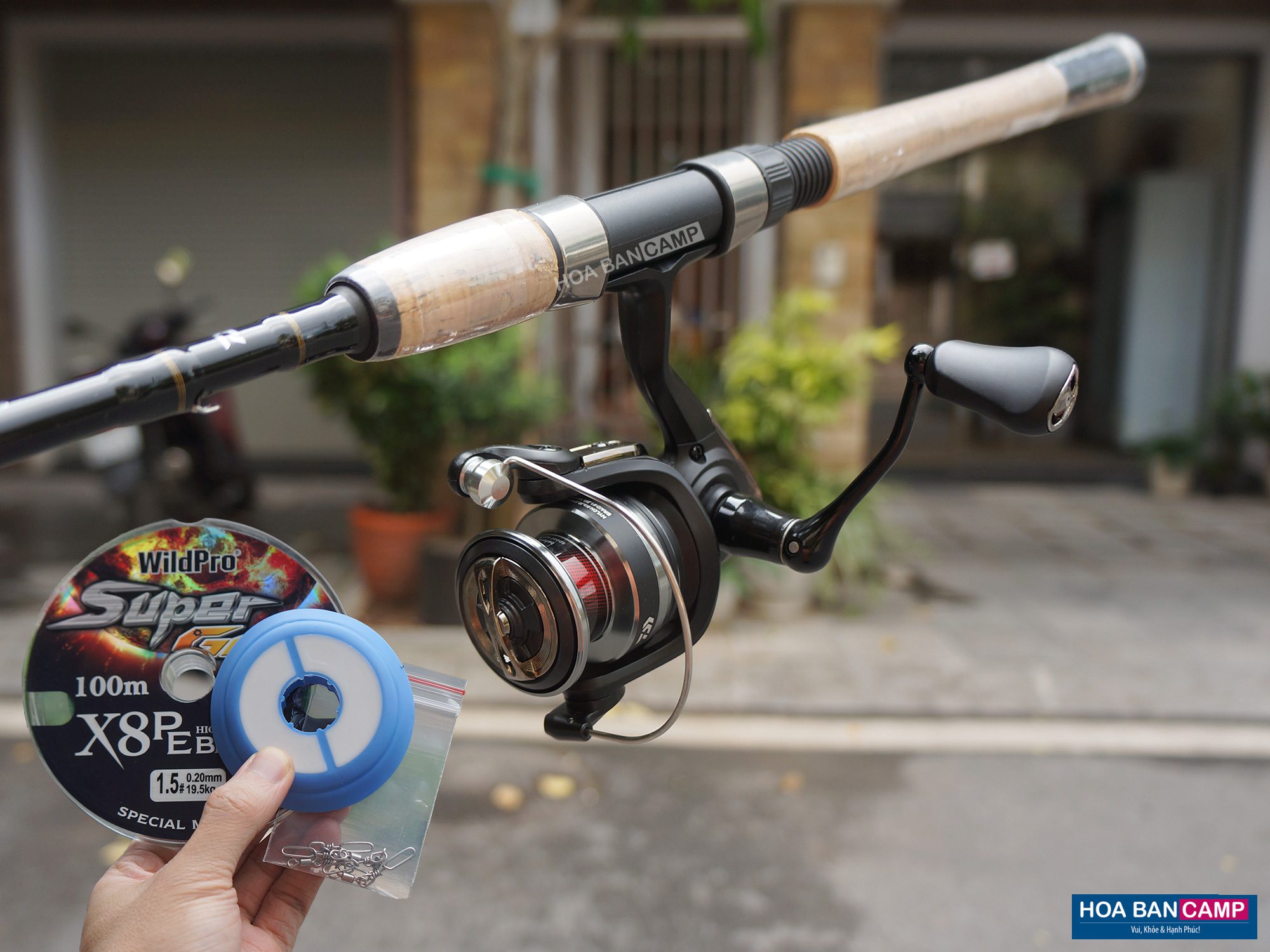 Combo Daiwa USA CrossFire 702MFS RZ 2500