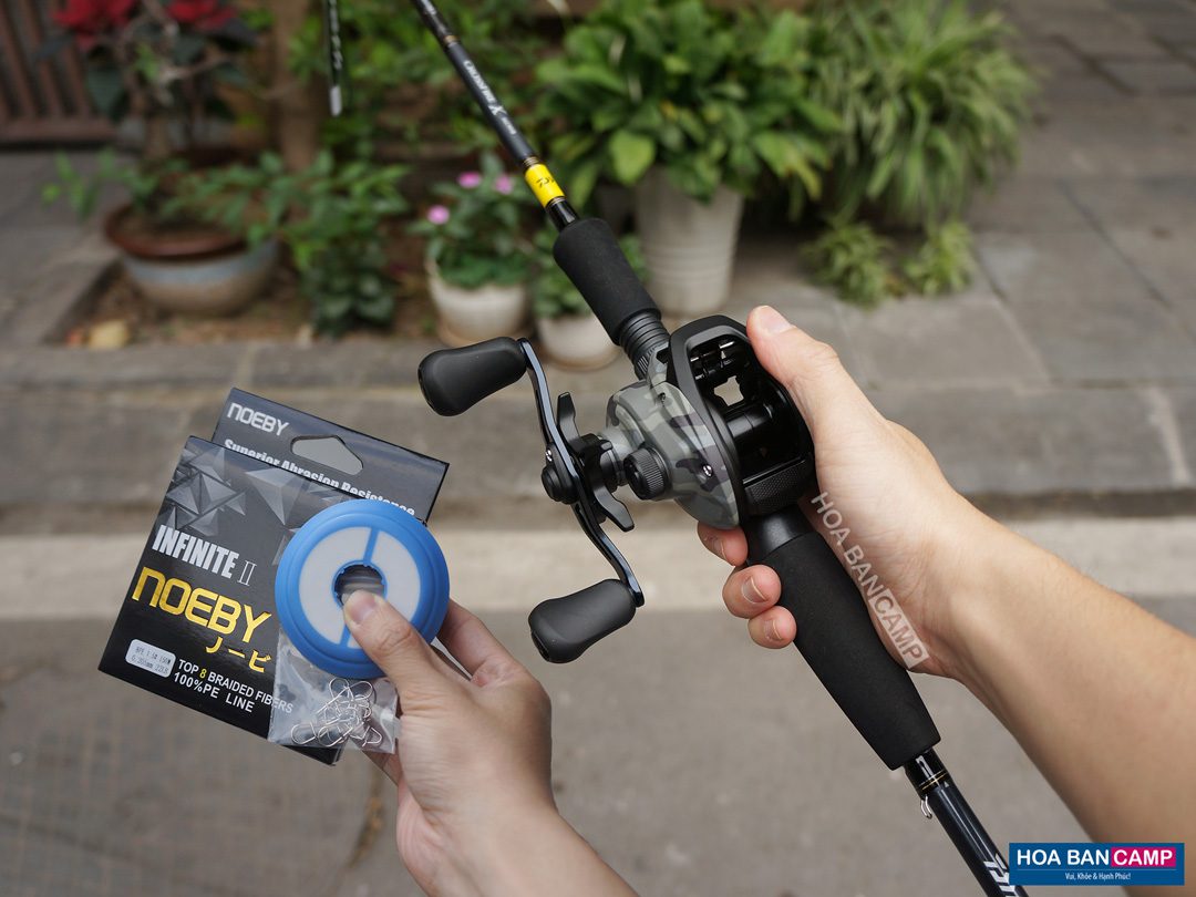 Combo Cần Máy Ngang Daiwa Crossfire-X & PR100H