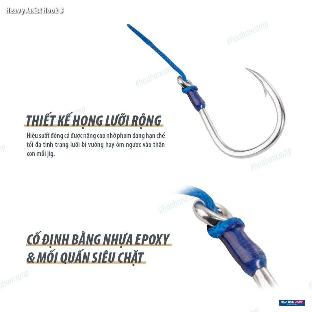 Jig Noeby Heavy Assist Hook B 3pcs