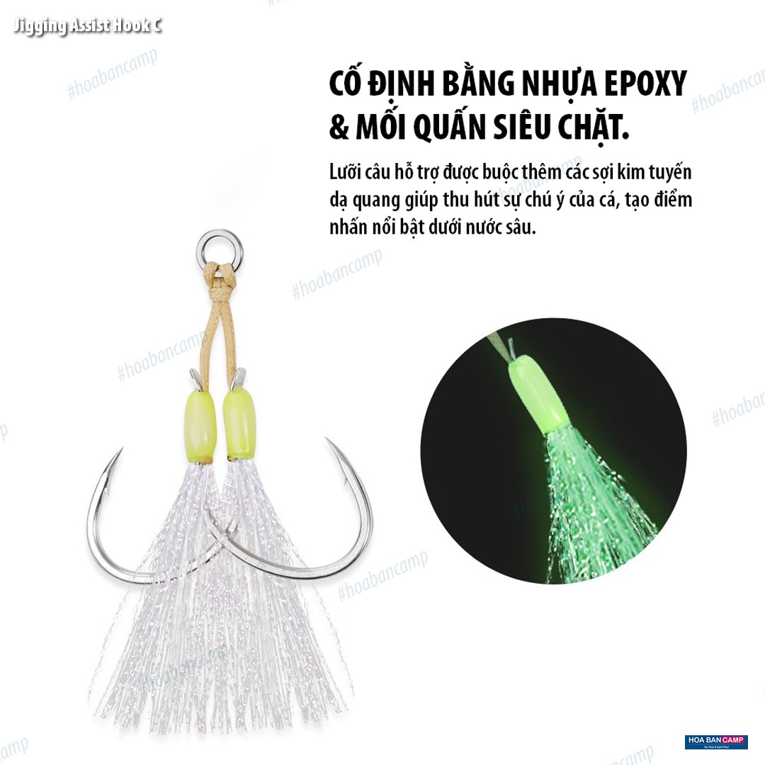 Jigging Noeby Assist Hook C