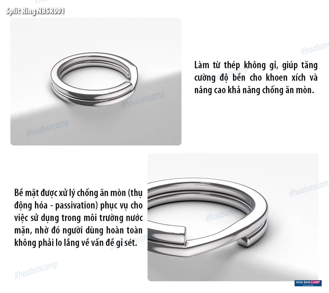 NOEBY Split Ring NBSR001