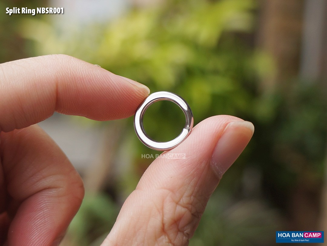 NOEBY Heavy-Duty Hyper Wire Split Ring NBSR001