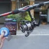 Combo Cần Máy Dọc Daiwa Ninja & Alpha Tackle Crazee SP