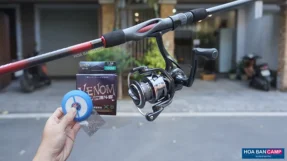 Combo Cần Máy Dọc Daiwa Ninja & Alpha Tackle Crazee SP