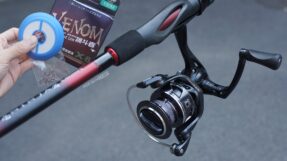 Combo Cần Máy Dọc Daiwa Ninja & Alpha Tackle Crazee SP